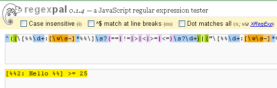regexpal RegExPal Screenshot