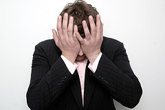frustrated man